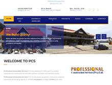 Tablet Screenshot of pcs-pk.com